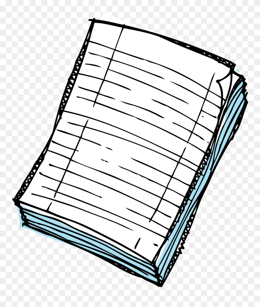 Primary Writing Paper Clipart Clip Art Library In Paper - Writing Paper Clipart - Png Download