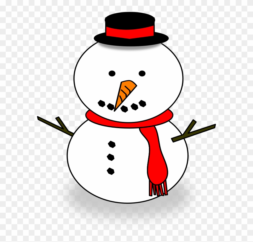 Paper Clip Askartelu Bahan Computer Icons - Snowman Images Clip Art - Png Download