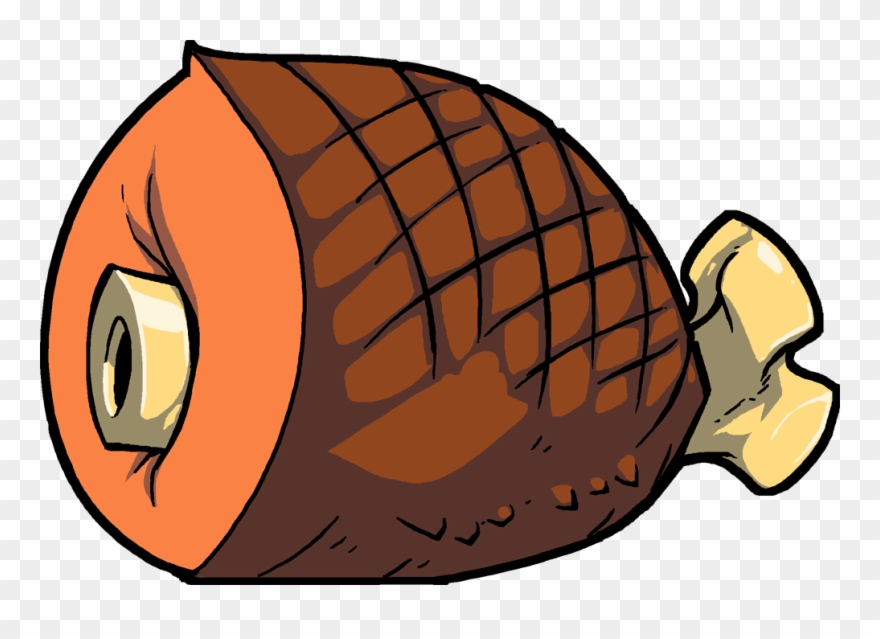 Viking Squad Food Transprent - Ham Cartoon Png Clipart