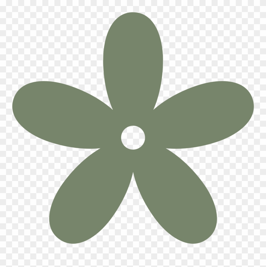 Camouflage Green Peace - Light Pink Flower Clipart - Png Download