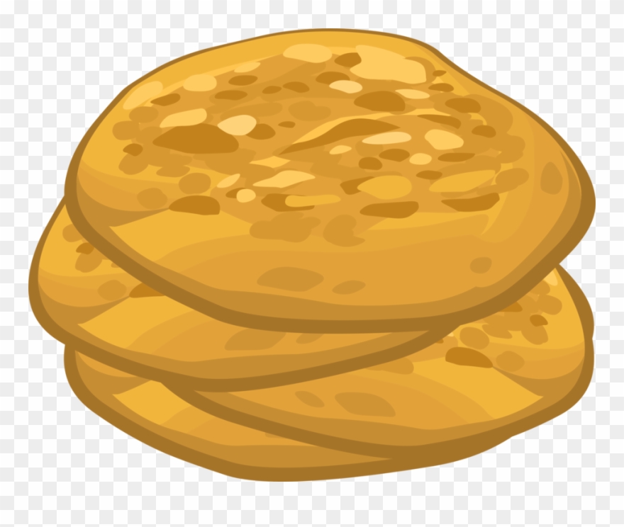 Pancake Taco Frybread Frying - Fry Bread Clip Art - Png Download