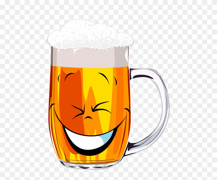 Bierkrug Mit Smiley Tea Cocktails, Oktoberfest, Emojis, - Emojis Bier Clipart