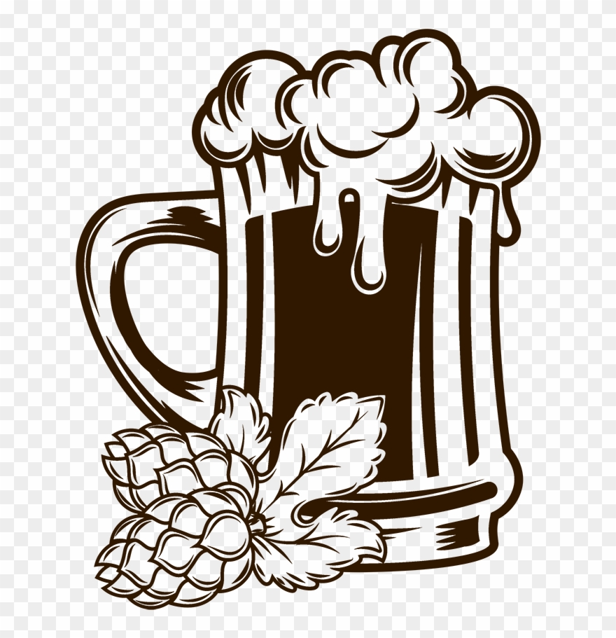 How to draw a mug of beer