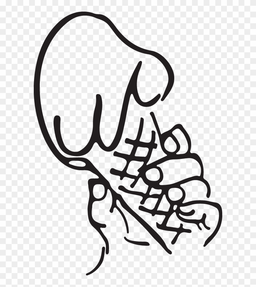 Boy Licks Icecream - Licking Ice Cream Drawing Clipart