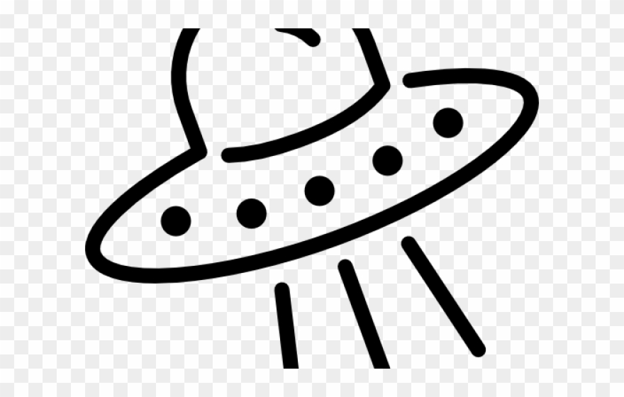 Science Fiction Clipart Alien Spaceship - Ufo Clipart - Png Download