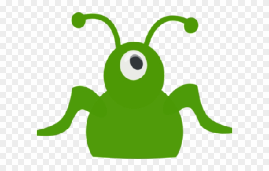Alien Clipart Green - Clip Art - Png Download