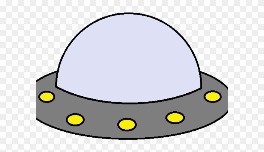 Science Fiction Clipart Alien Spacecraft - Alien Spaceship Clipart - Png Download