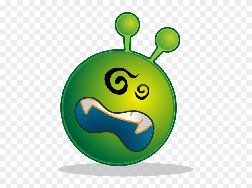 Alien Clipart Sick - Cafepress ! Iphone 7 Plus Tough Case - Png Download