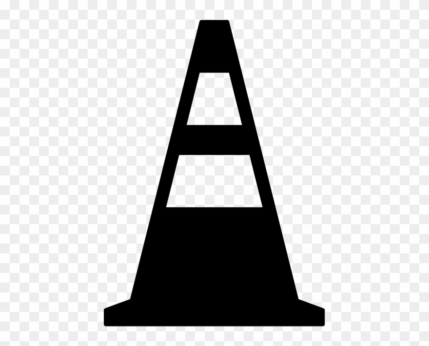 Cone Clipart Orange Cone - Cone - Png Download