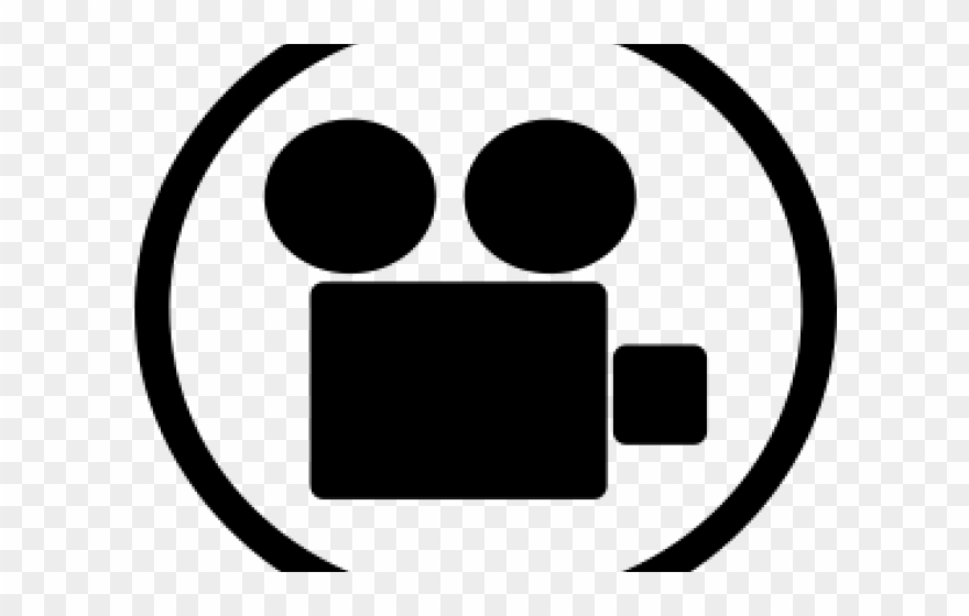 Video Icon Clipart Circle - Video Camera Clip Art - Png Download