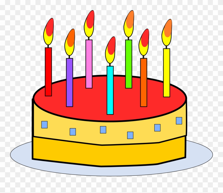 Birthday Torte Clip Art - Ice Cream And Cake Clip Art - Png Download