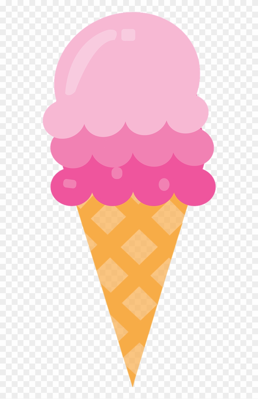 Ice Cream Cone - Clip Art Ice Cream Cone - Png Download