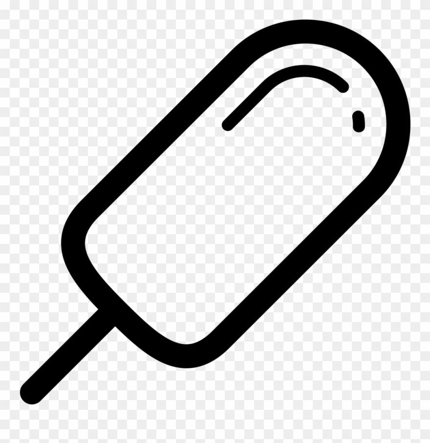 Ice Cream Stick Svg Png Icon Free - Ice Cream Stick Outline Clipart
