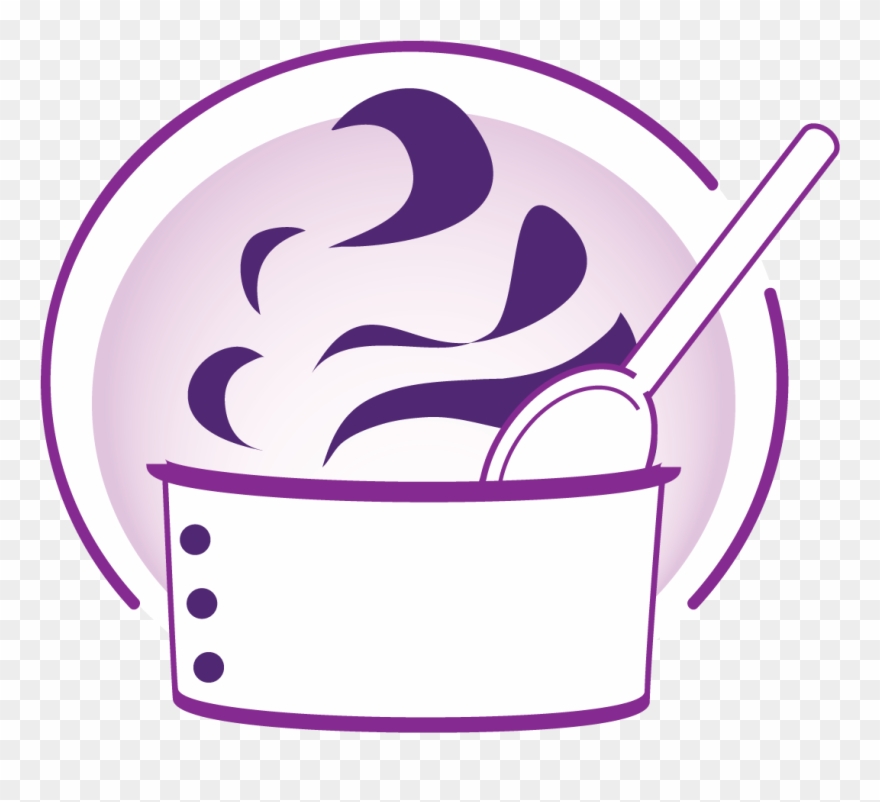 Jc Frozen Yogurt Cup Clipart