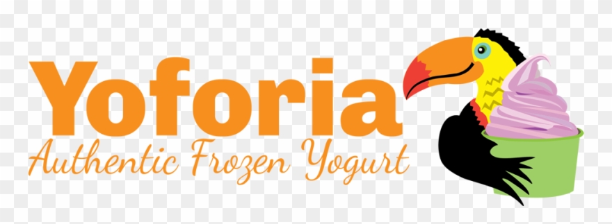 Logo Design By Howell Designs For Yoforia Frozen Yogurt Clipart