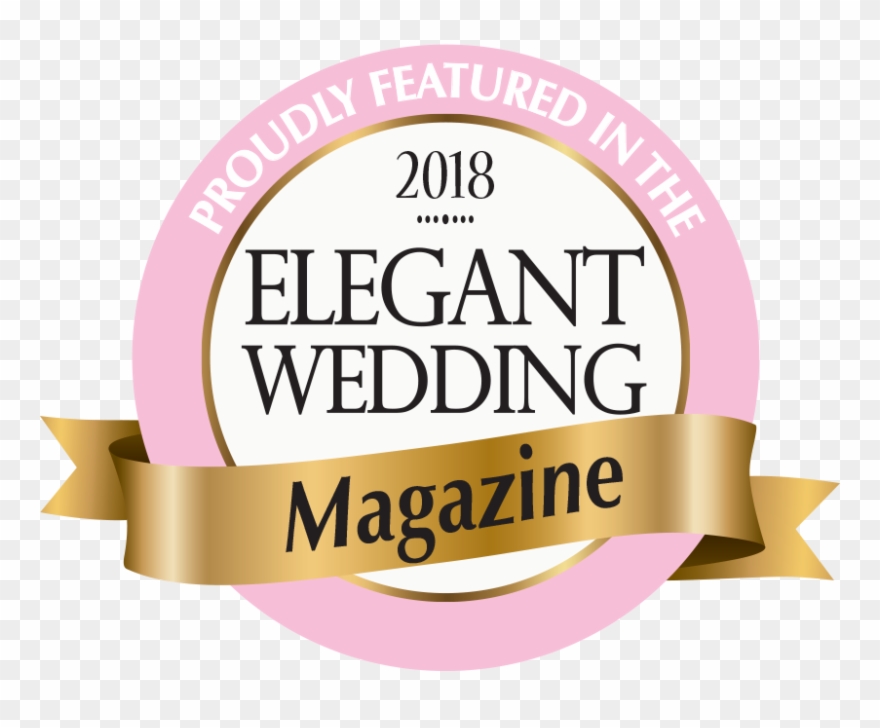 As Seen In Elegant Weddings Magazine Clipart