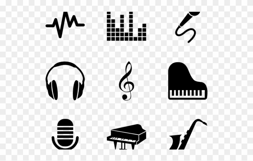 Music Notes Clipart Musical Show - Png Download