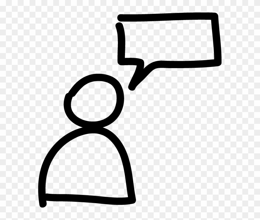 Vdk 645 Person Speak Rectangle Clipart