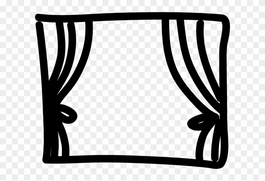 Vdk 598 Theatre Curtain Clipart