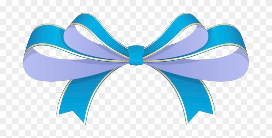 Ribbon Blue Shoelace Transprent Clipart
