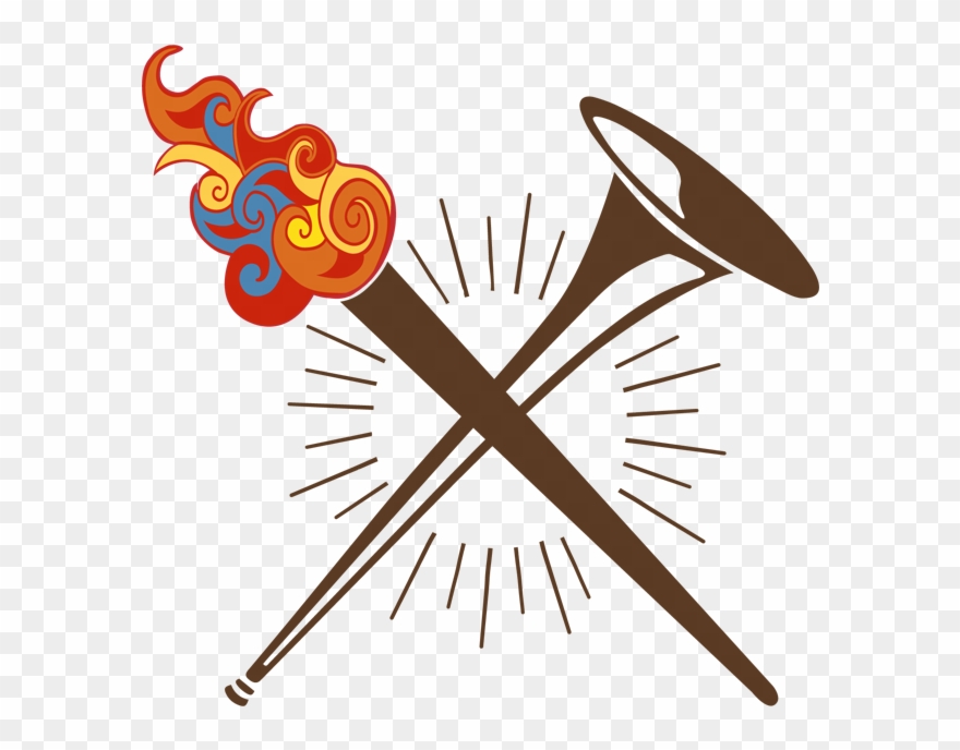 Flaming Torch Clipart