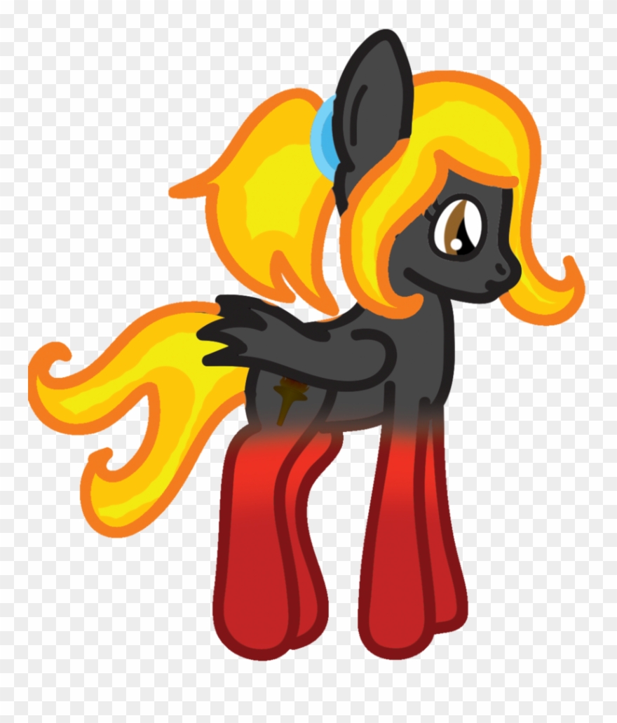 Flaming Torch By Ricepoison Clipart