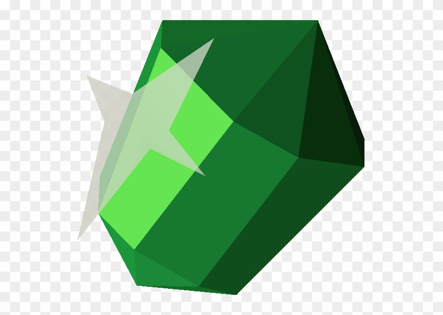 Emerald Clipart Green Gem - Png Download