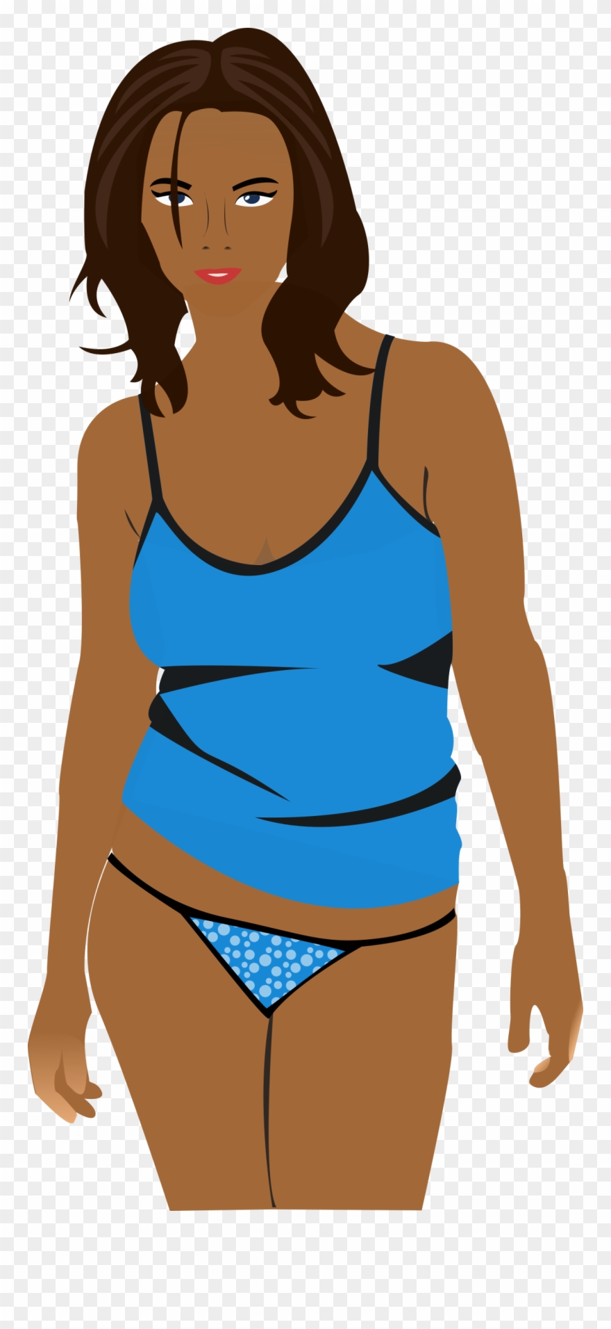 Wearing Undies 2 Clipart