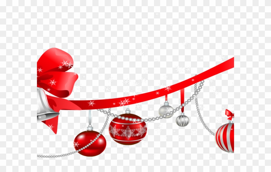 Christmas Ornaments Clipart Christmas Lunch - Png Download