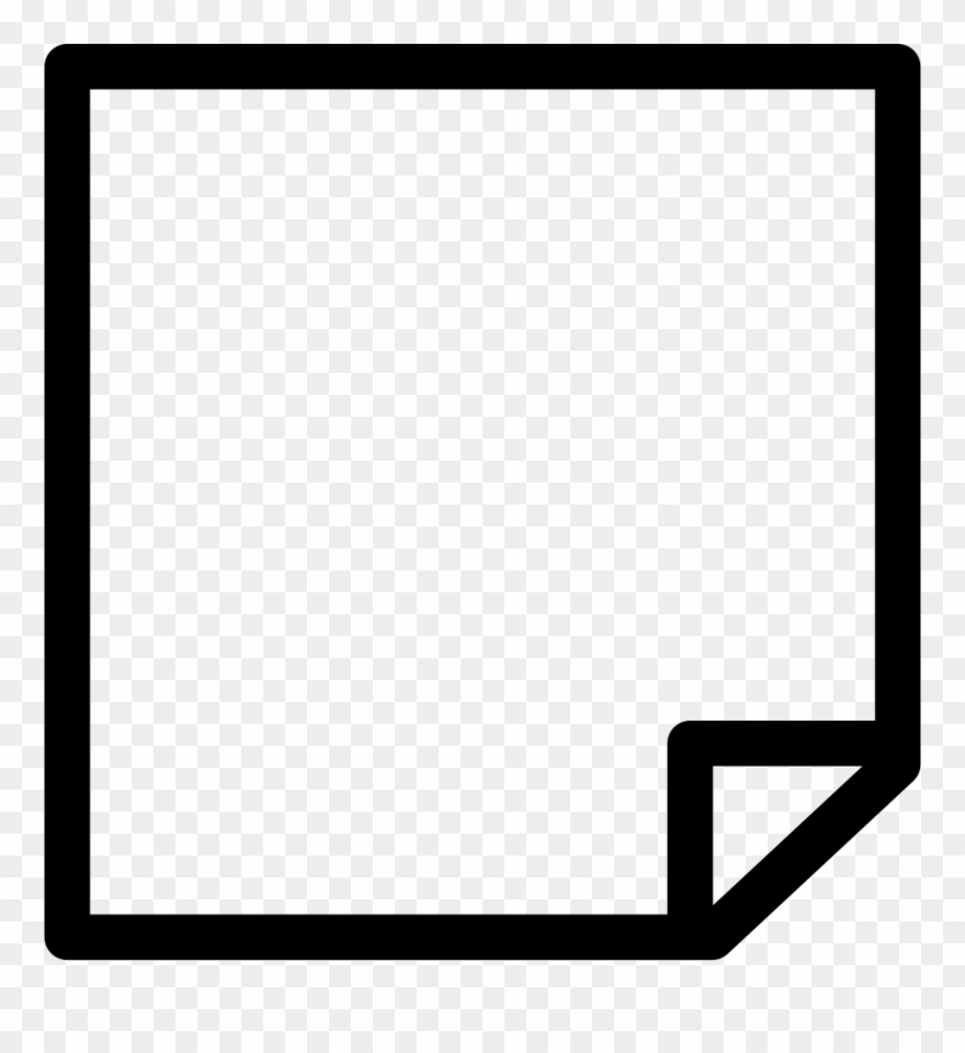 Note Blank Paper With Clipart