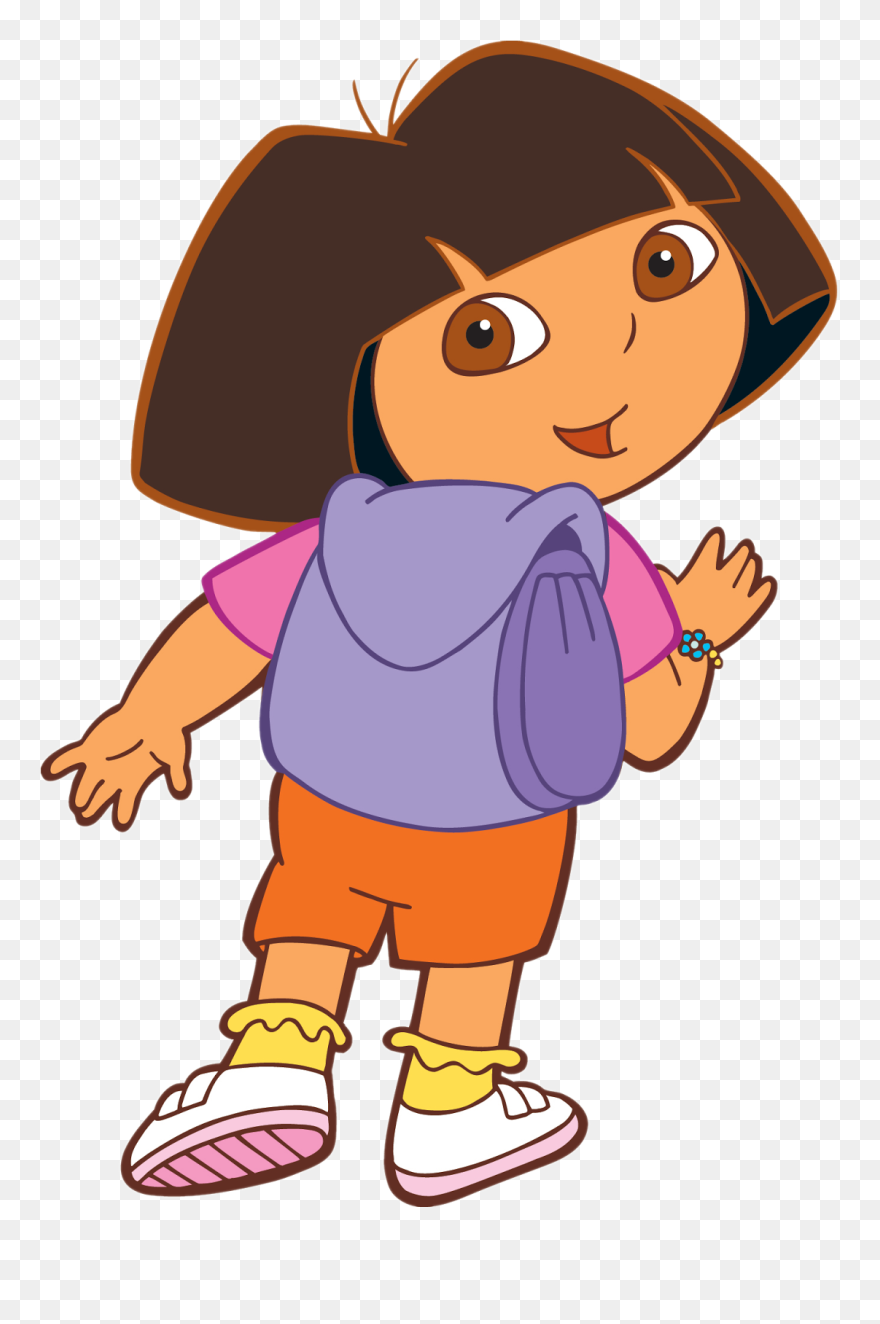 What Color Is Dora S Backpack Quora Clipart