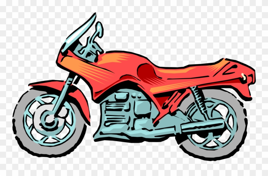 Or Motorbike Image Illustration Clipart