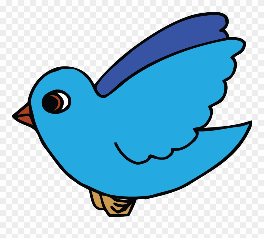 Sky Blue Bird Clipart Png Transparent Png