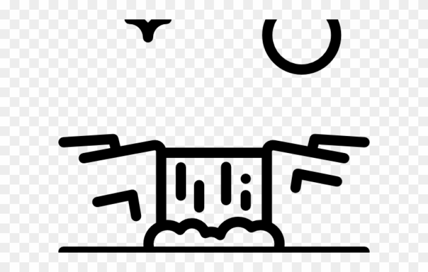 River Landscape Clipart Village River Png Download (2303190