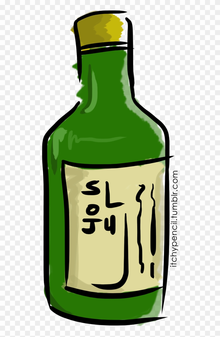 My Doodle Of Soju Clipart