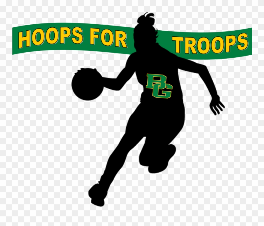 Hoops For Troops Doubleheader Clipart