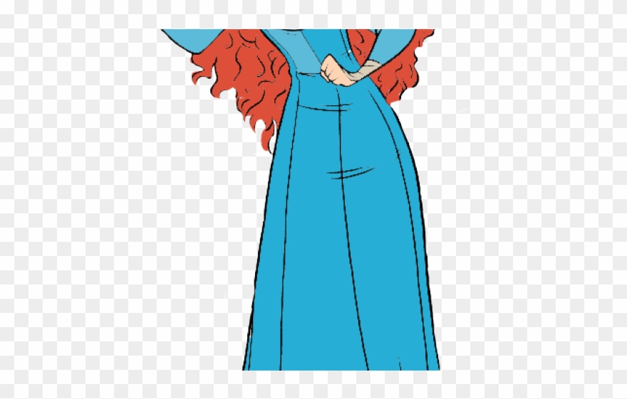 Dress Clipart Merida - Png Download
