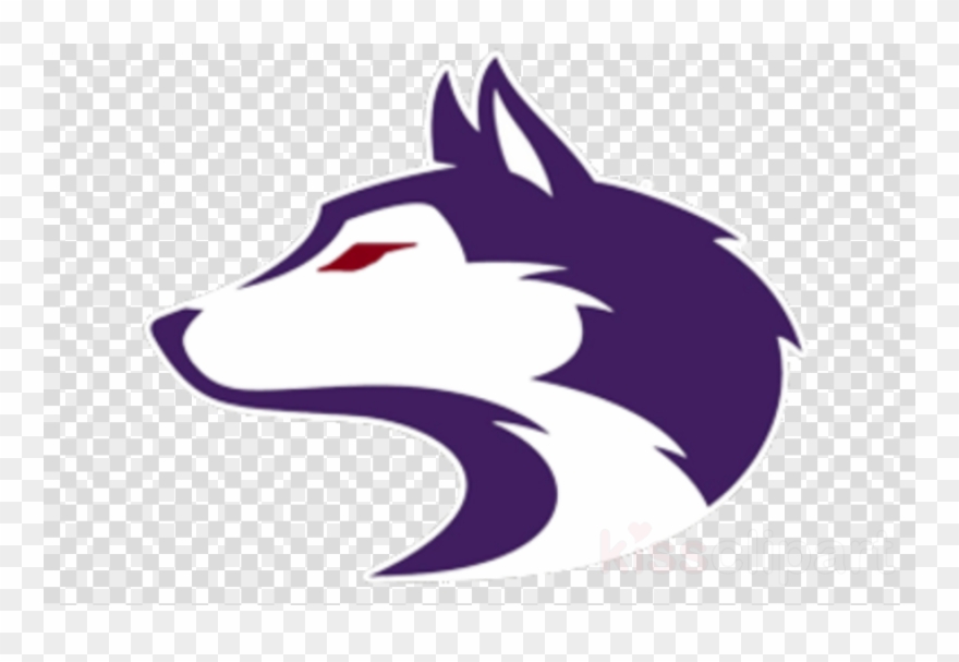 Pittsburgh Huskies Hockey Logo Clipart Siberian Husky - Png Download