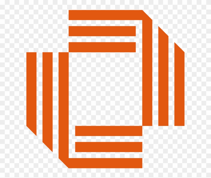 Burnt Orange Construction Clipart