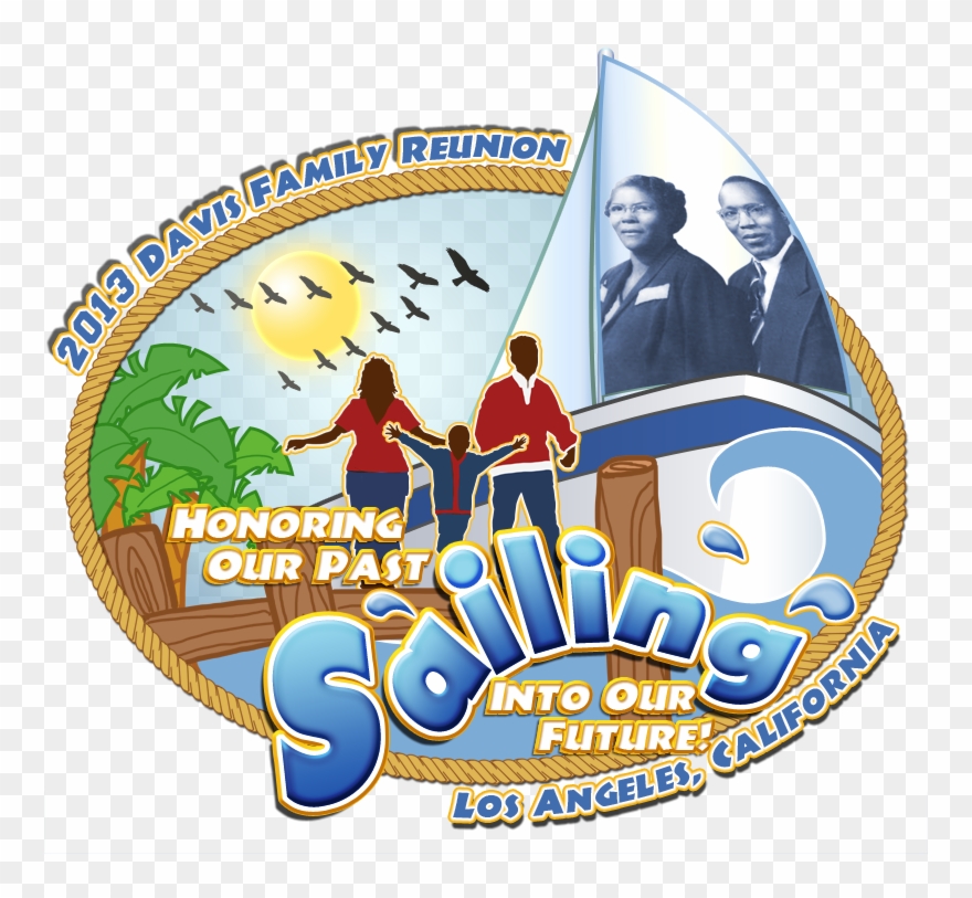 Custom Family Reunion Logo Clipart