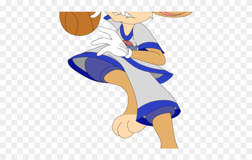 Basketball Clipart Bugs Bunny - Png Download