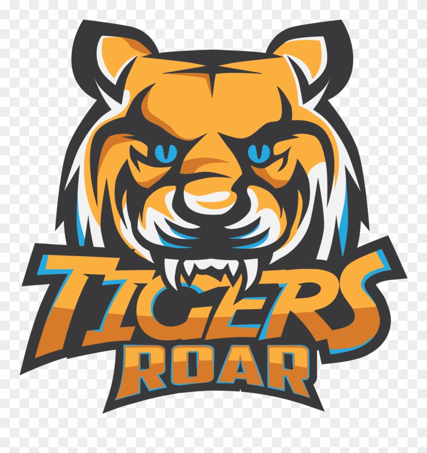 Tiger Roar Logo Clip Art - Png Download