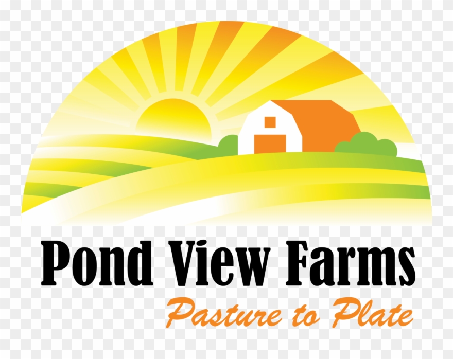 Logo Design By Ludobros For Pond View Farm Incorporated Clipart