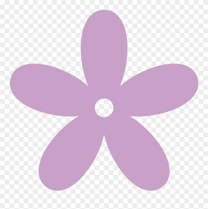Lilac Flower Clip Art - Png Download