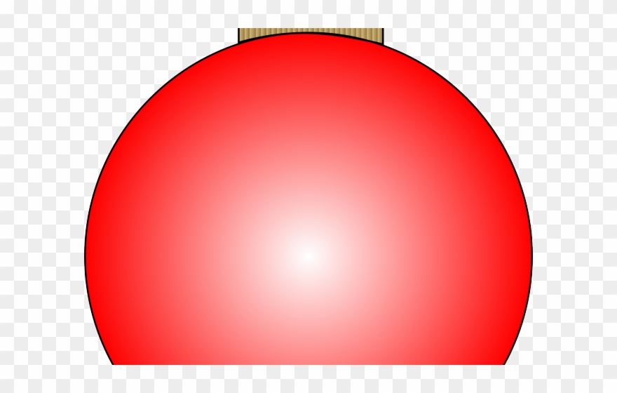 Christmas Tree Clipart Ball - Png Download