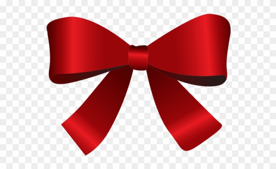 Christmas Ribbon Clipart Bow Tie - Png Download