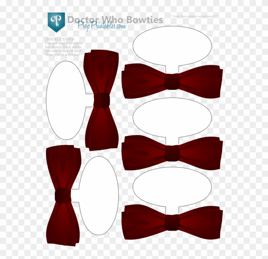 Drawn Bow Tie Doctor Who Clipart