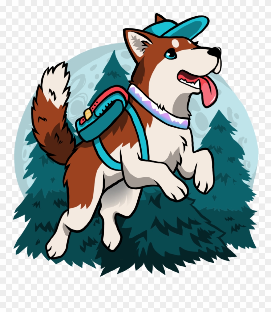 Adventure Pup Tank Top Clipart