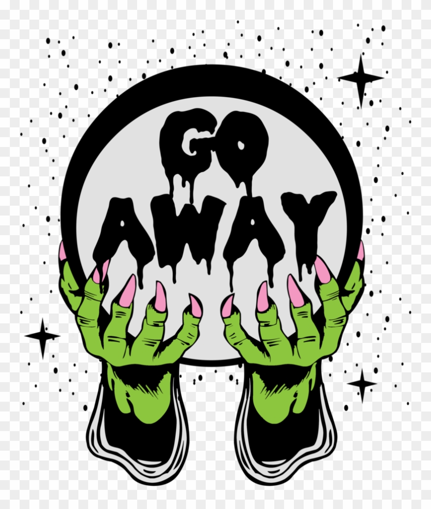 Go Away Women's Tank Top Clipart