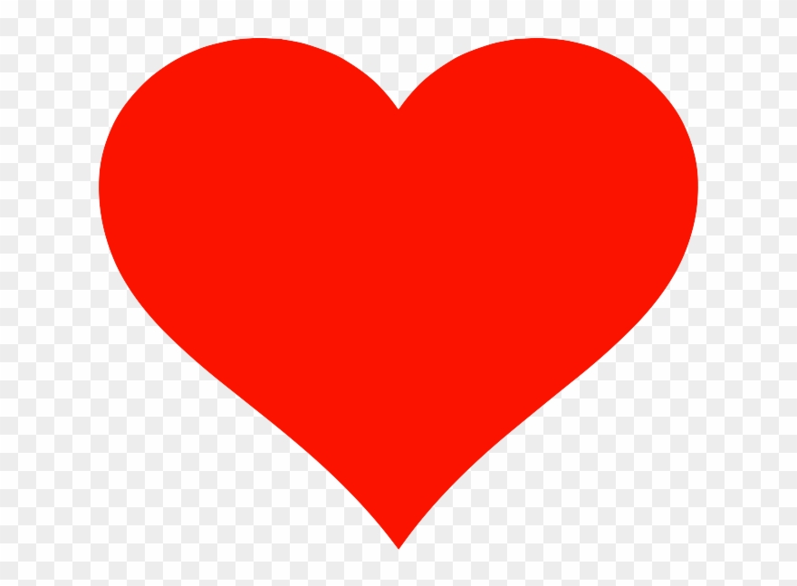 Love Heart Page Clipart
